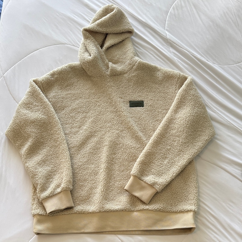 Scotch & Soda Cream Sherpa Pullover